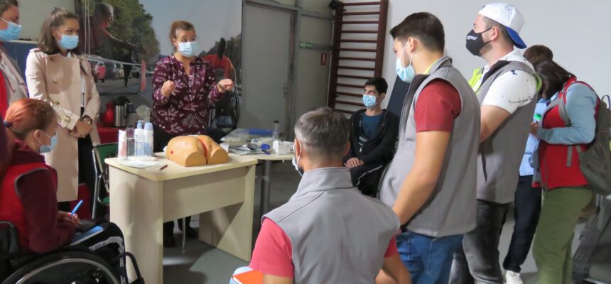 Training on prevention and treatment of pressure sores, conducted by Hartmann Romania