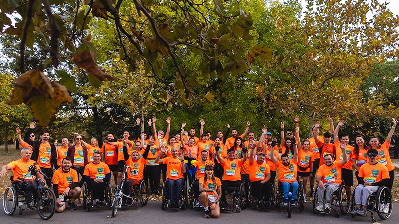 #TeamMotivation at Bucharest Marathon 2026: Over 500 Runners and Funds Raised for 78 Wheelchairs