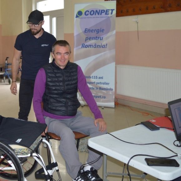 Risc mai mic de complicații medicale pentru 55 de utilizatori de scaune rulante dupa Caravanele pentru evaluarea sănătății și prevenirea escarelor
