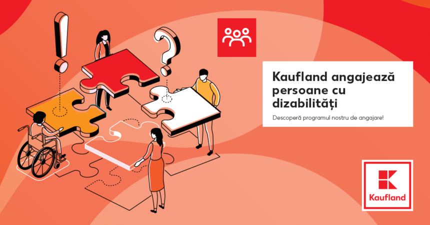 Kaufland încurajează incluziunea socială printr-un program de angajare care transformă diferențele în momente de învățare