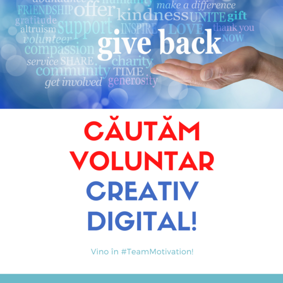Fundația Motivation România angajează Responsabil Comunicare Digitală