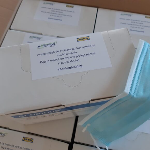 268 de persoane își vor proteja sănătatea datorită donației IKEA România pentru Fundația Motivation România