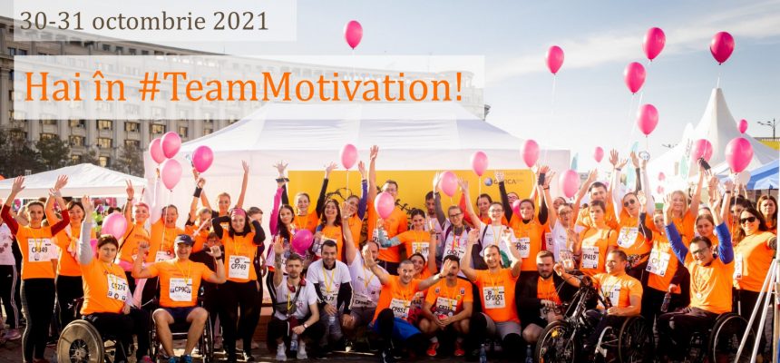 Hai la Maratonul Internațional București, în #TeamMotivation!