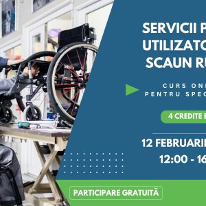 Fundația Motivation România organizează cursul online „Servicii pentru utilizatorii de scaun rulant”, creditat EMC