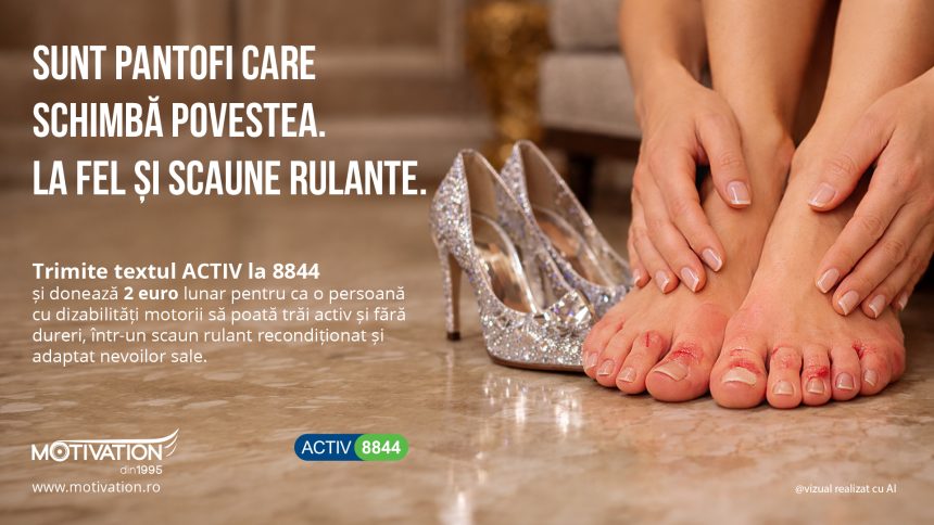 442 de scaune rulante donate copiilor și adulților din țară, în perioada de implementare a campaniei de donații prin SMS