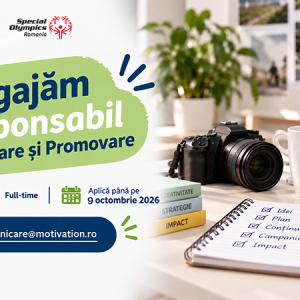 Căutăm coleg/ă Responsabil Comunicare și Promovare